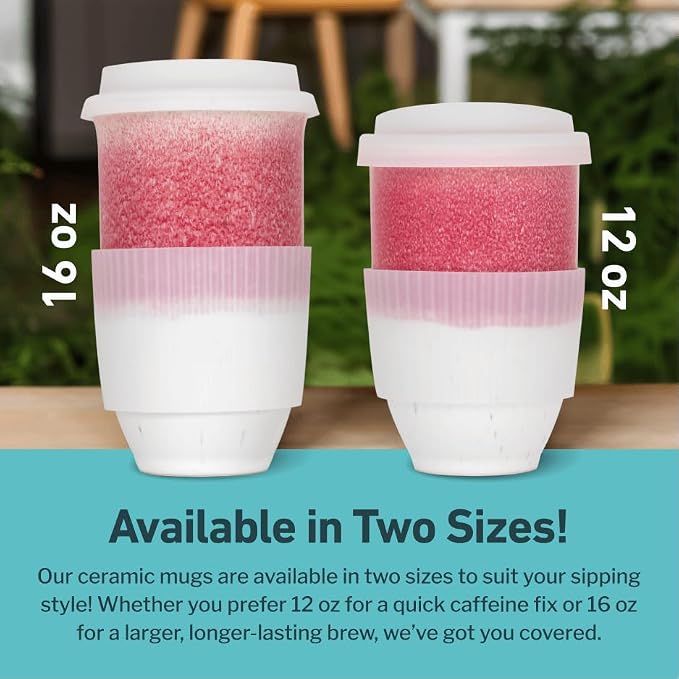 NOVA CERAMICS Coffee Travel Mug - Image 5
