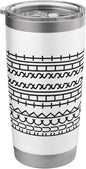 20 Oz Stainless Steel Hidden Message Tumblers，Personalized Tumbler Gifts by ishenkea