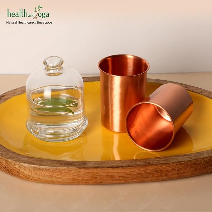 HealthAndYoga™ qCup Pure Copper Tumblers - Image 6