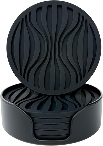 Silicone Coaster Set of 6 Pieces by Unknown