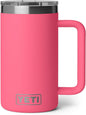 YETI Rambler 24 oz Ceramic Lined Stackable Mug 2.0, Vacuum Insulated, Stainless by YETI