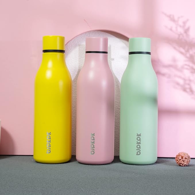 BJPKPK 18oz Insulated Water Bottle, Stainless Steel Bottle - Image 4