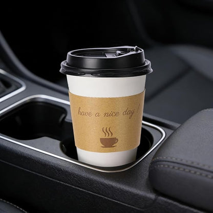 BYSNOW 16 oz 50 pack Disposable Coffee Cups - Image 5