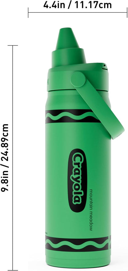 CamelBak Crayola Chug Stainless Steel Water Bottle 16oz, Mountain Meadow | - Image 3