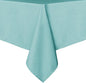 sancua Rectangle Tablecloth - 60 x 84 Inch - Stain and Wrinkle Resistant Washable Spring Table Cloth, Decorative Fabric Table Cover for Dining Tables, Buffet Parties and Camping, Turquoise