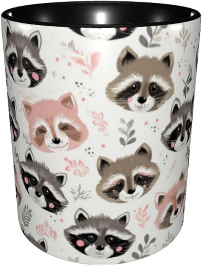 Raccoon Coffee Mug 11 Ounce Mugs Ceramic Tea Cup Drinking Water Cups | Novelty - Image 2