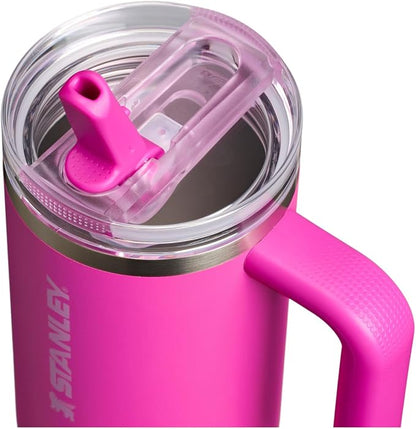 STANLEY Quencher ProTour Flipstraw Tumbler, 30 oz, Violet Blossom | Built-In - Image 2