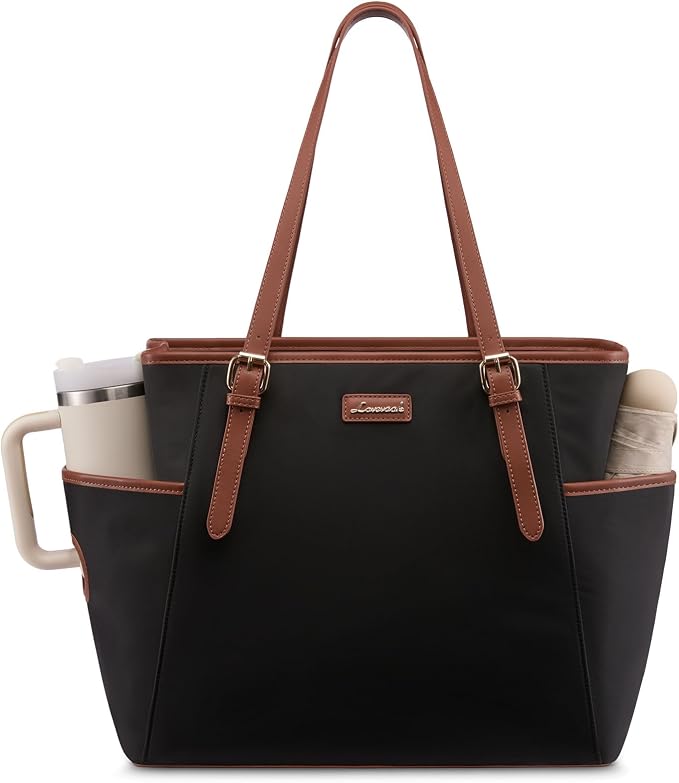 LOVEVOOK Laptop Tote Bag for Women, Lightweight Work Computer Briefcase Bag | by LOVEVOOK