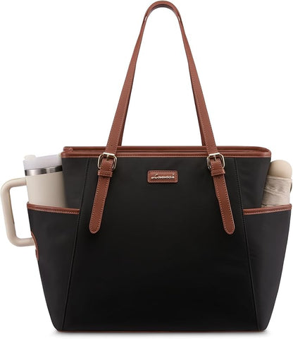 LOVEVOOK Laptop Tote Bag for Women, Lightweight Work Computer Briefcase Bag | by LOVEVOOK
