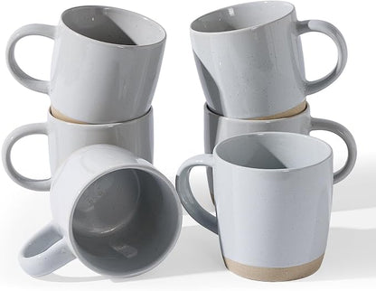 famiware Coffee Mugs for 6, 13 oz Mug Set, Dringking Cup by Famiware