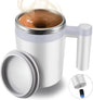 Self Stirring Mug, Rechargeable Auto Magnetic Coffee Mug by FCSWEET