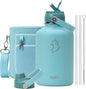BUZIO 64 oz Insulated Stainless Steel Water Bottle by BUZIO
