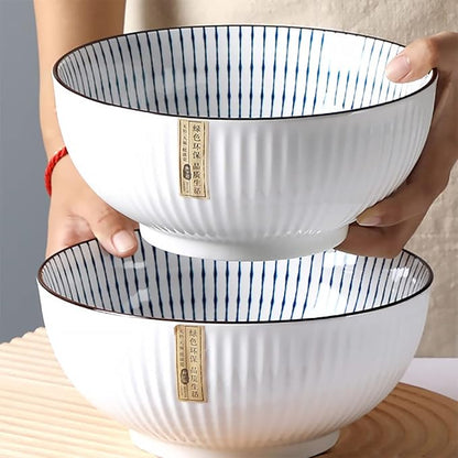 Houlu 60 oz Pho Bowls, Large Soup Bowl, Japanese Ramen Bowl Set, 8 inches Big - Image 5