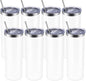 Volhoply 8 Pack Skinny Tumblers by LiveFully%EF%BC%8CDrinkFreely%E2%80%94KeepGoingwithVolhoply%EF%BC%81