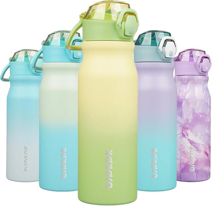 BJPKPK 25 oz Insulated Water Bottle, Stainless Steel Flask | Leak Proof Locking by BJPKPK