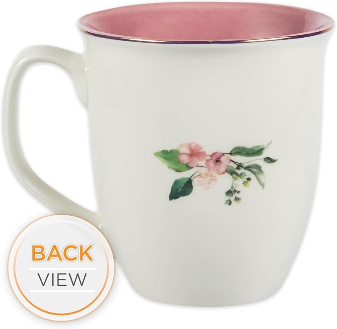 Christian Art Gifts Large Ceramic Inspirational Women's Coffee & Tea Mug: - Image 3
