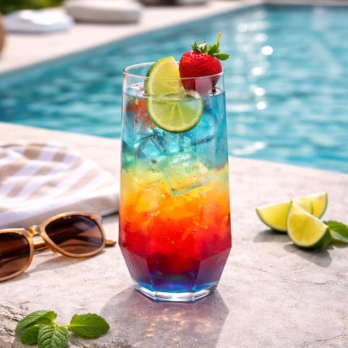 Oojami 48 Pack Disposable Plastic Wine Glasses 9 oz - Image 6