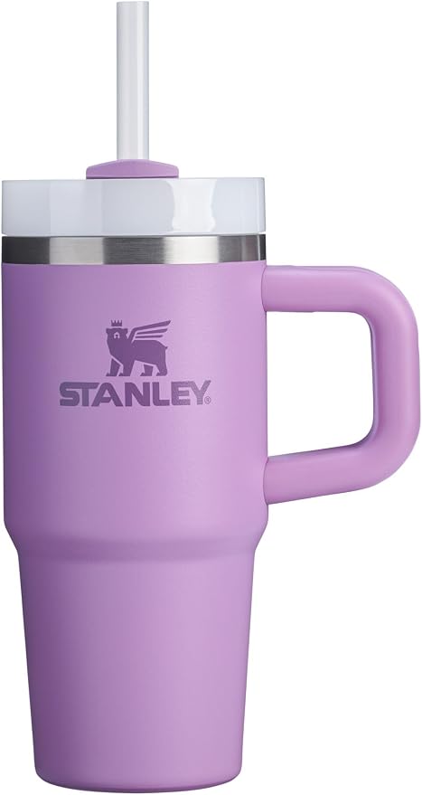 STANLEY Quencher H2.0 Flow State Tumbler, 14 oz, Lilac | Handle and Straw | by Unknown