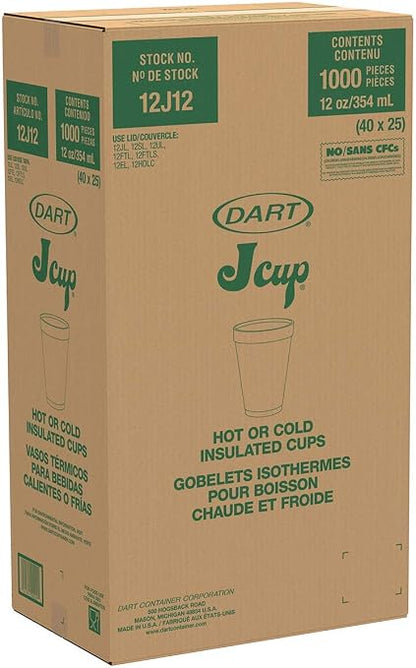 Dart 12 oz Insulated Foam Hot/Cold Cup - Image 9
