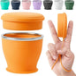 Collapsible Travel Cup, BPA-Free Reusable Water Cup | Lightweight Drinking Cups by SINYON