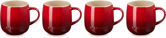 Le Creuset Stoneware Set of 4 Heritage Mugs, 13 oz. each - Image 2