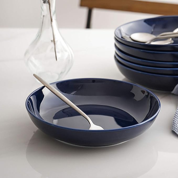 Y YHY Pasta Bowls, 30oz Soup Bowls Salad Bowls Large Serving Bowl Porcelain - Image 4