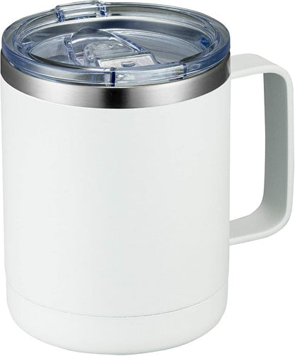 MEWAY 12oz Coffee Mug With Handle and Sliding Lid, Stainless Steel Travel by MEWAY