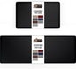 GORILLA GRIP 2 Pack Comfortable Cushioned Kitchen Mats for Floor, 17x29 + 17x59, Waterproof and Stain Resistant, 1/2 Inch Thick Soft Ergonomic Standing Desk Anti Fatigue Mat, Foam Supports Feet, Black