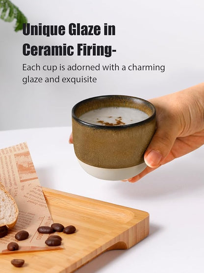INGOFIN Ceramic Espresso Cup Set - Image 6
