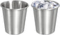 uxcell 2 Pcs Stainless Steel Cups, 9oz/260ml Metal Cups Double Wall Tumbler by uxcell