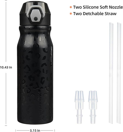 BJPKPK 25 oz Insulated Water Bottle, Stainless Steel Flask | Leak Proof Locking - Image 4
