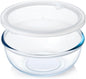 NUTRIUPS 6 QT Large Glass Mixing Bowl by NUTRIUPS