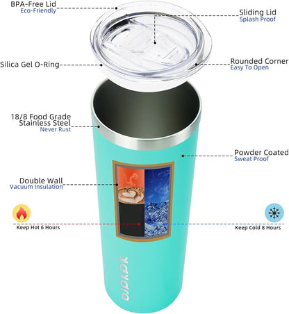 BJPKPK 20 oz Skinny Tumbler - Image 2