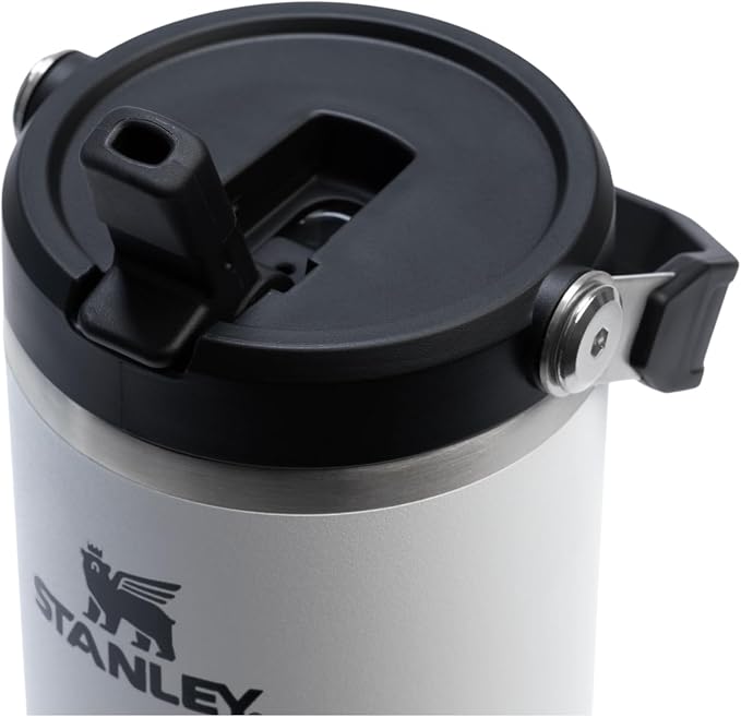 STANLEY IceFlow 2.0 Flip Straw Tumbler, 30 oz, Chalk | Easy Carry Handle | - Image 2