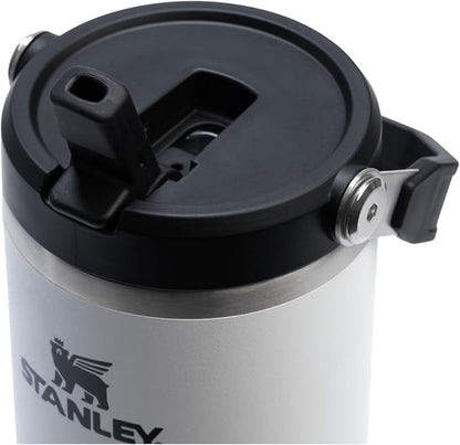 STANLEY IceFlow 2.0 Flip Straw Tumbler, 30 oz, Chalk | Easy Carry Handle | - Image 2