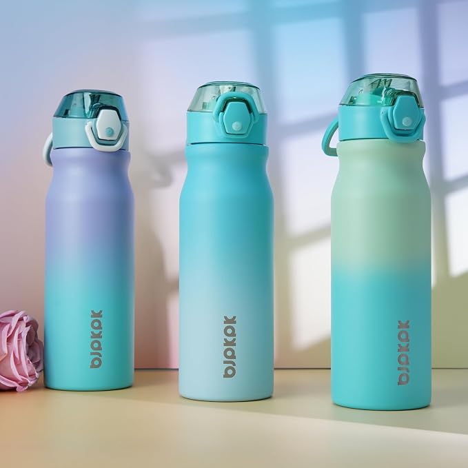 BJPKPK 25 oz Insulated Water Bottle, Stainless Steel Flask | Leak Proof Locking - Image 5