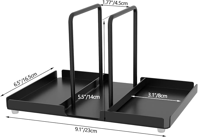 Napkin Holder for Table with Salt and Pepper Shakers Caddy, Standing Paper - Image 6