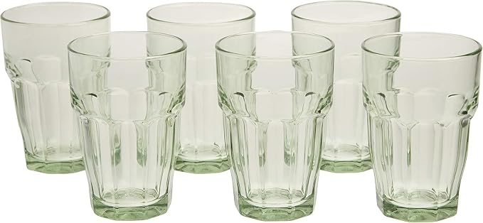 Bormioli Rocco Rock Bar 12.5 oz. Long Drink Stackable Tempered Beverage Glasses by Bormioli+Rocco