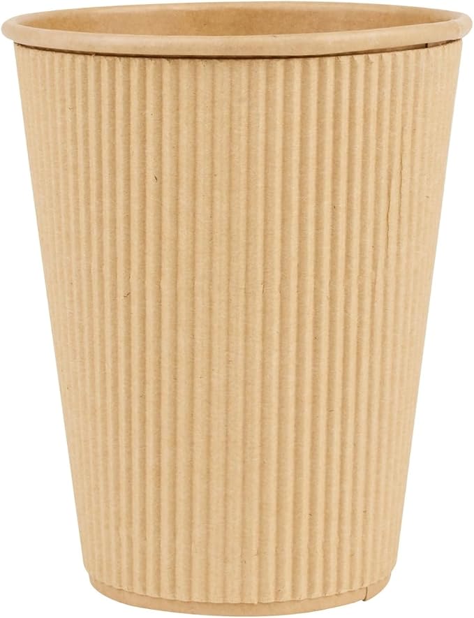 500-CT Disposable Kraft 12-OZ Hot Beverage Cups - Image 2