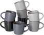 famiware Mercury Coffee Mugs 13 oz, Coffee Mugs Set of 8 by Famiware