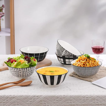 Cereal Bowl Porcelain Soup Bowls - Image 4