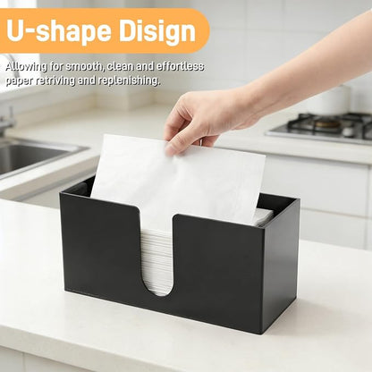 ZAVOOS 2 Pack Acrylic Paper Towel Holder, Suitable - Image 3
