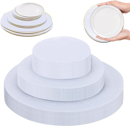 PureBalance 36 pieces pot and pan protectors for stacking - 3 sizes (4.5-10 inch) - felt pads for china storage containers pot protectors for stacking