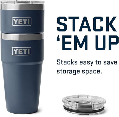 YETI Rambler 20 oz Stackable Tumbler, Stainless Steel, Vacuum Insulated - Image 6