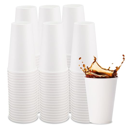 Freshware Coffee Cups 16 oz Disposable Paper Cups by Freshware