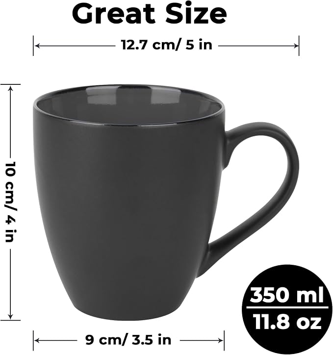 MIAMIO - Coffee Mugs Set of 6 - Le Papillon Collection | Modern ceramic coffee - Image 6