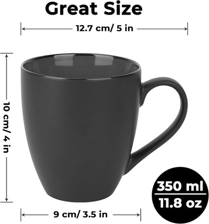 MIAMIO - Coffee Mugs Set of 6 - Le Papillon Collection | Modern ceramic coffee - Image 6