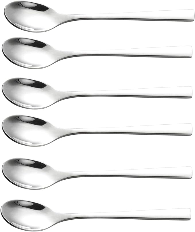 IMEEA 4.5 Inch Espresso Spoons SUS304 Stainless Steel Demitasse Spoons by IMEEA