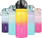 BJPKPK 18 oz Water Bottle with Straw & Handle, Insulated Stainless Flask | Leak by BJPKPK