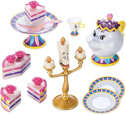 Disney Store Official Beauty and the Beast Tea Cart Set – Includes Lumiere - Image 5